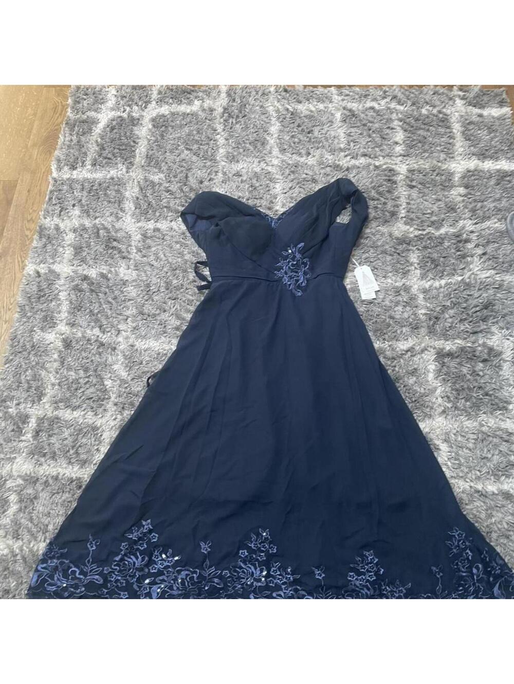 Women's Navy and Blue Dress